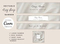 Elegant Etsy Shop Banner