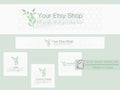 Green Etsy Shop Template