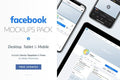 Facebook Social Media Mockups Pack
